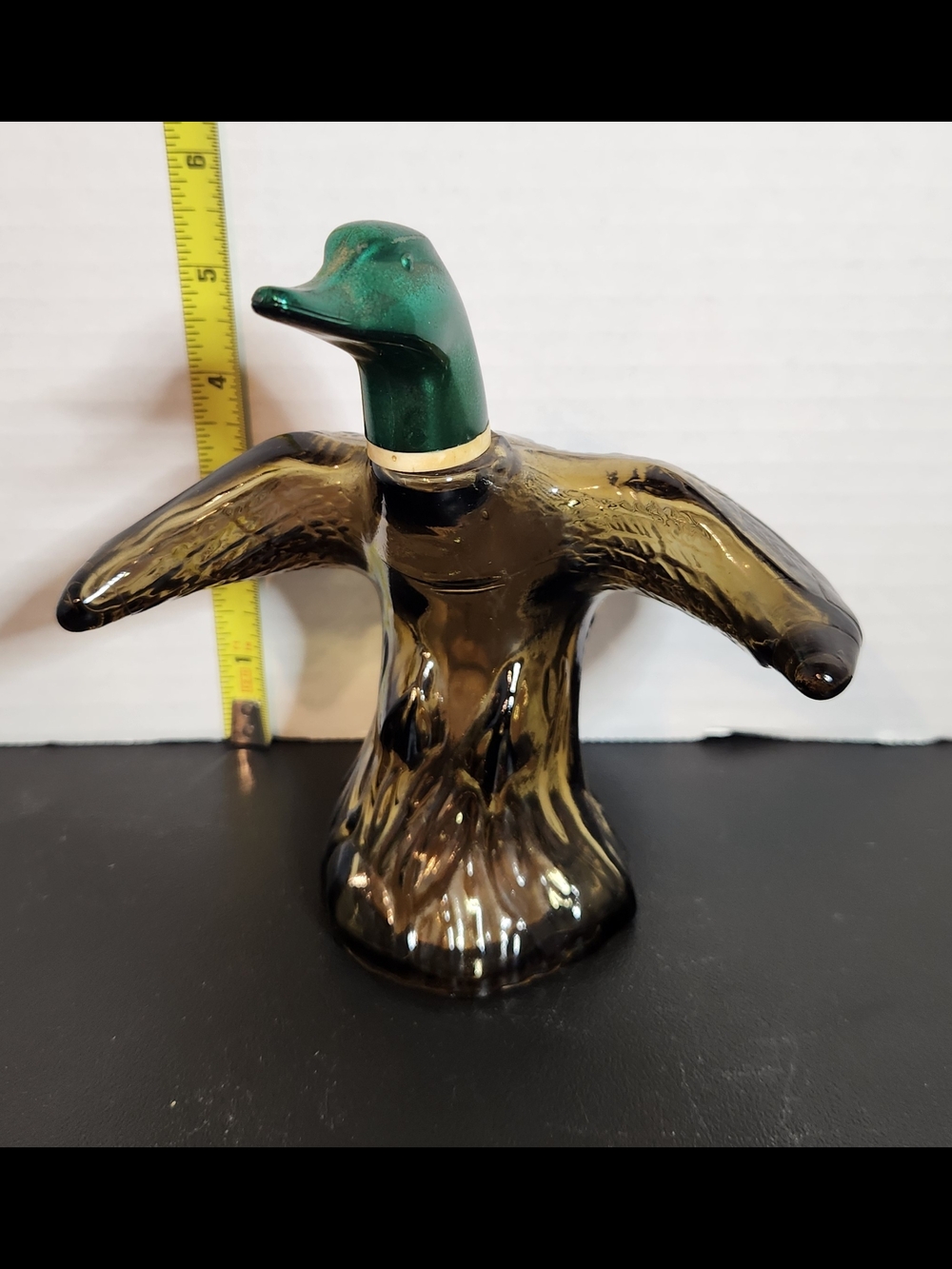 Avon Wild Country Mallard-in-Flight After Shave - Amber Glass Bottle